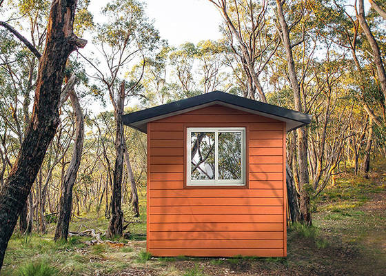 오스트레일리아 표준 유럽 규격 빛 철골 구조물 모바일 로터스 주택들 / 폴드형 작은 모듈 조립식 캐빈
