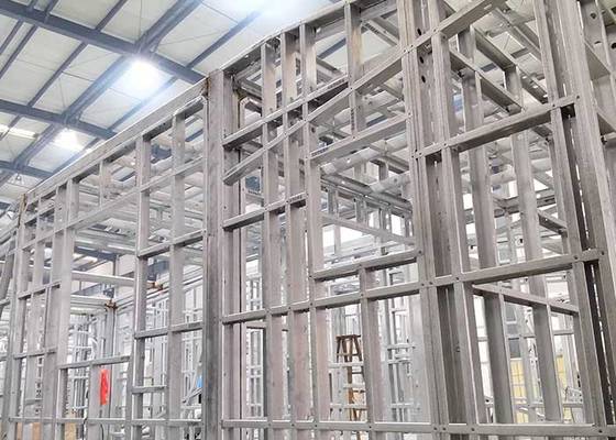 Mobile Tiny Prefab Studio Modular Home Steel House Kits To Build Light Frame CFC Sheet
