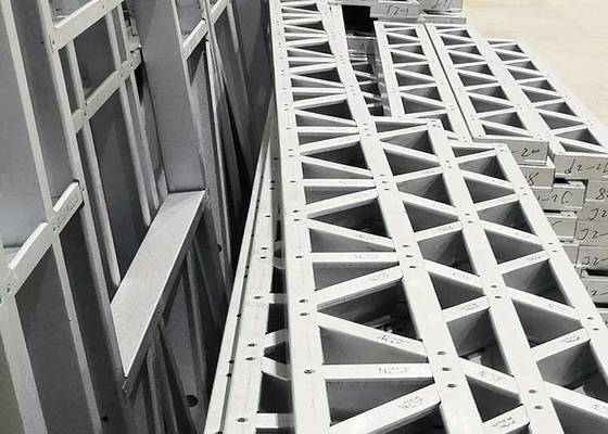 ICC EN-1090  Prefabricated Light Steel Framing 2 Storey Villa House With Big Windows