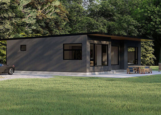 AS/NZS/USA Standard Luxury Prefab Villa Or Office - Light Steel Kit Modular Home