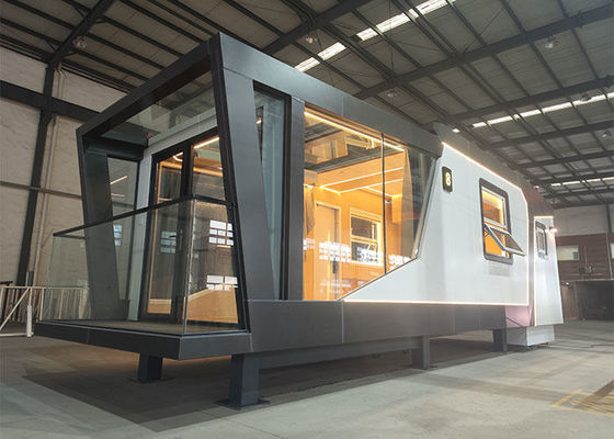Customized Space Capsule Light Steel Frame House Glacier Hotel Perfect For Eco-Friendly Getaways