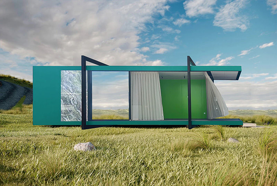 Serene & Sustainable Retreat/Yard Studio Pre Made Homes With Prefablight Gauge Frame House