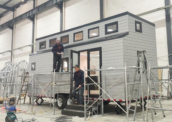 Cheap Prefab Tiny Homes On Wheels For Sale With Light Gauge Steel Frame Prefab Hotel Units