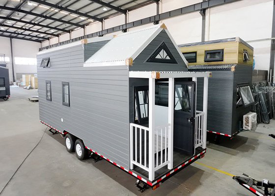 US Standard Prefab Home Double Storey Small Manufactured Homes Ready To Ship Light Steel Fraem