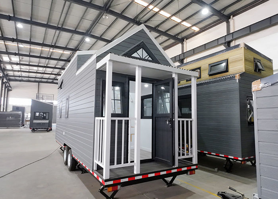 US Standard Prefab Home Double Storey Small Manufactured Homes Ready To Ship Light Steel Fraem
