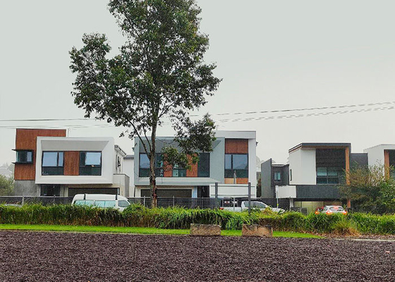 AU/EU/USA Standard Prefab Apartment Buildings With Light Steel Frame For Spacious Living Area