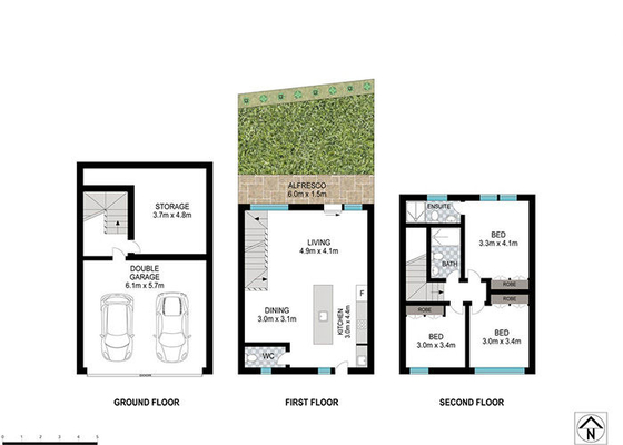 Modular Home Prefab House Light Steel Construction Apartment Buildings With Australia Stander