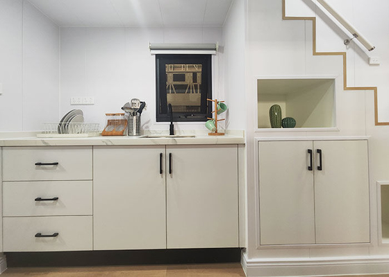 Modern Tiny House With Kitchen And Bathroom Luxury Prefab Tiny Home On Wheels