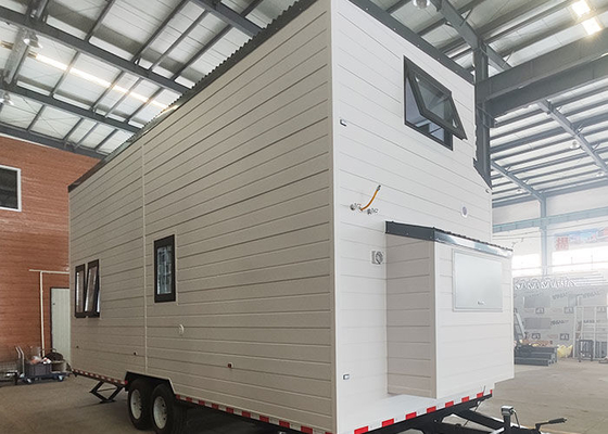 Modern Tiny House With Kitchen And Bathroom Luxury Prefab Tiny Home On Wheels