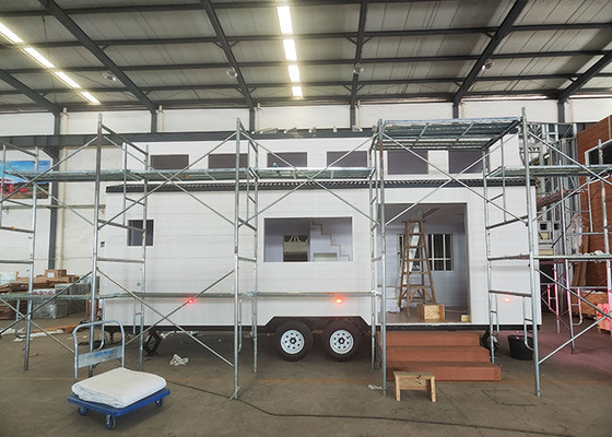 Tiny House 4 Bedrooms 2 Bathrooms Prefab Mobile Home For Sale