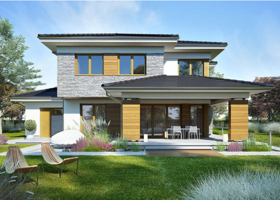Premium Prefab Lightweight Steel Frame Villas Luxury Prefab Modular Home Kit