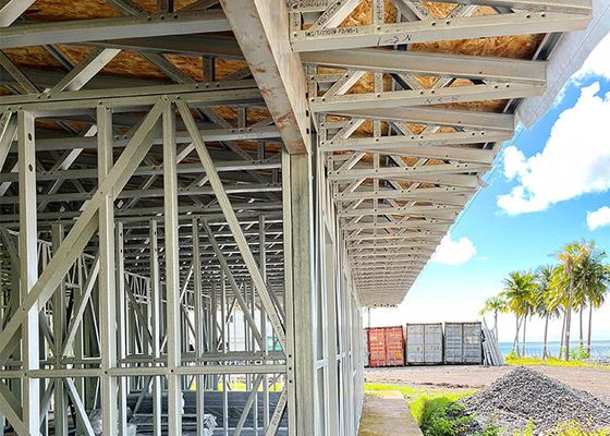 Best Prefab Modular Bungalows Home Steel House Kits For Factory Buildings And Dormitories