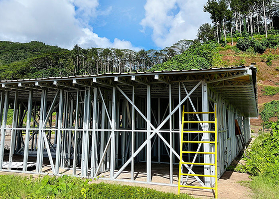Best Prefab Modular Bungalows Home Steel House Kits For Factory Buildings And Dormitories