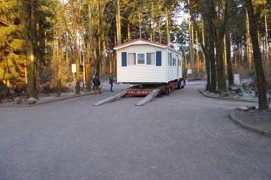 Custom European Style Light Steel Frame Mobile Home | Colorbond Roof, Moistureproof, Wooden Cladding