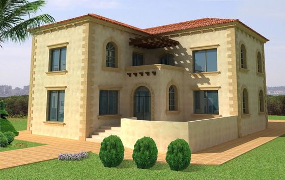 Prefab House Modular 2 Story Light Steel Frame Houses Building