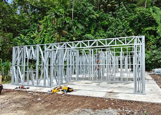 American Standard Single-Family Home Prefab Luxury Light Steel Frame House Modular