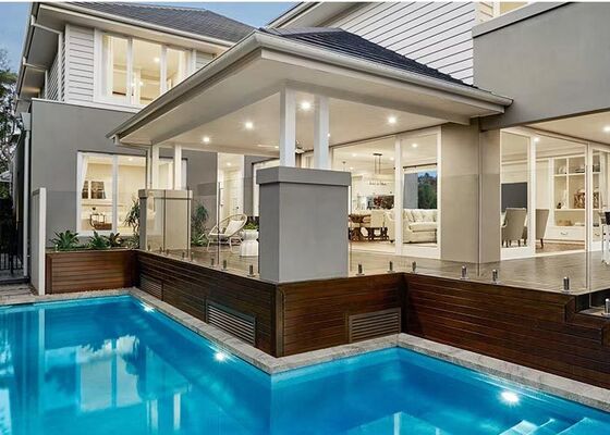 AS/US Standard Light Steel Frame House Villa Modular Homes For Resorts