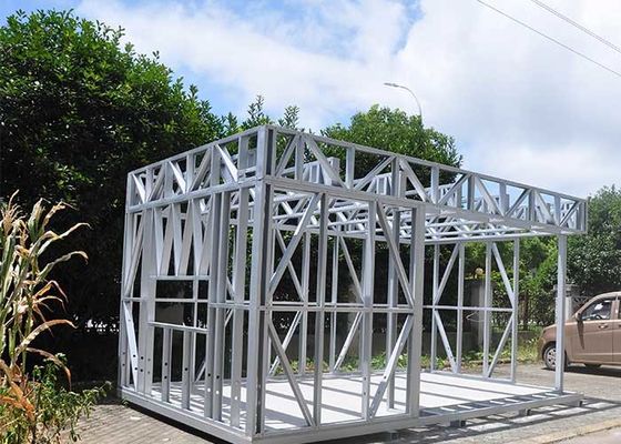 Custom European Style Light Steel Frame Mobile Home | Colorbond Roof, Moistureproof, Wooden Cladding