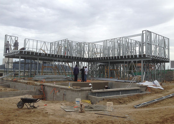 Australia Standard Light Gauge Steel Frame AS4600  Prefabricated Homes And Apartments