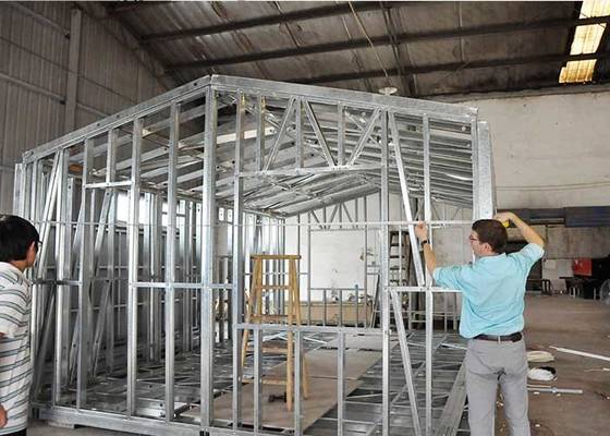 AS4600 Light Gauge Steel Frame Prefab Modular Cabin Hotel Unit | Wooden Bungalow | Prefabricated Home