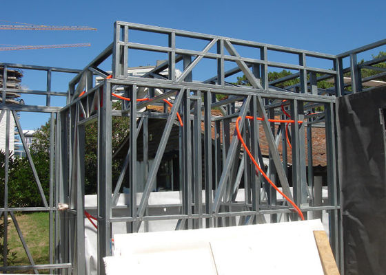AS/US Prefab House With Large Windows | Modular Light Steel Frame Kit Home