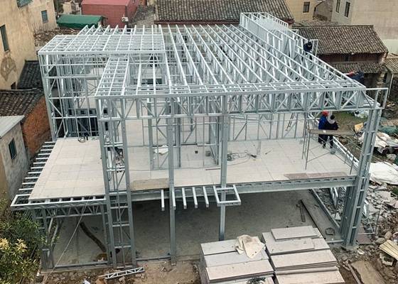 Energy Saving Affordable Prefab Modular Home Kit Steel Structure Villa Prefabricated Villas