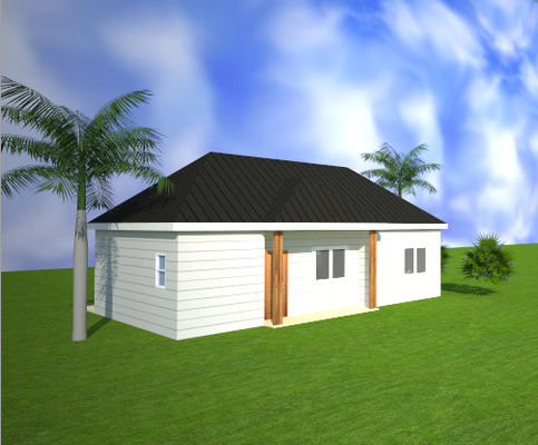 AS/US 가벼운 철강 구조 모듈형 단독 가정 주택 전조 통합 주택