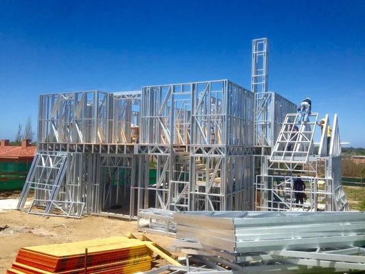 Light Gauge Steel Frame Prefab Villa Home Quick Single Family Home Apartment