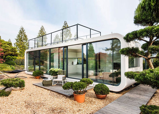 Prefabricated Modular Home Light Steel Frame House Of Hotel Unit Apple House
