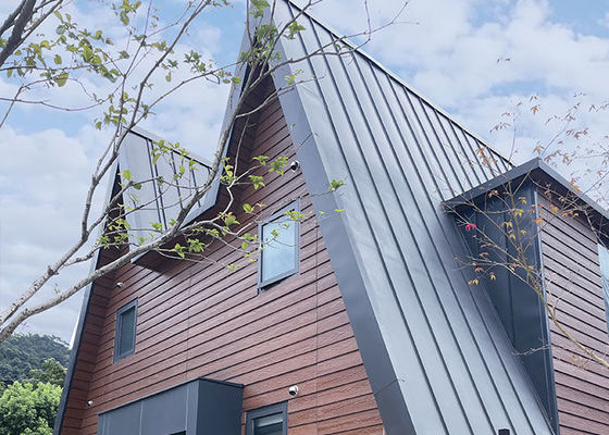 가공형 주택 목재 디자인 사이클론 저항형 벙갈로 모듈형 집