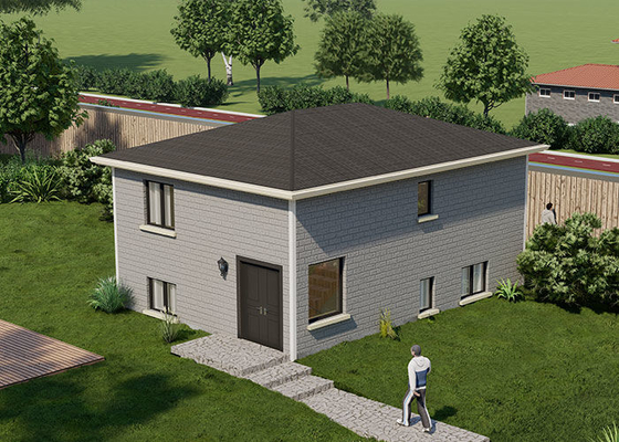 Luxury Premade Houses With Light Gauge Steel: Durable And Elegant