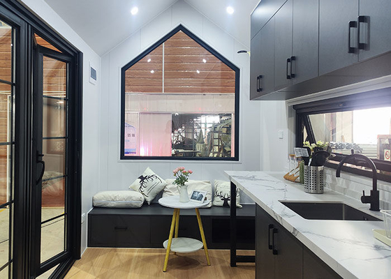 US / AS Modular Prefabricated House On Wheels In Zhejiang Merchants 2.35*8m