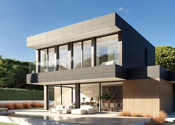 미국 표준 고급 조립식 주택 키트 | 넓고 맞춤형 패널 시스템 계획