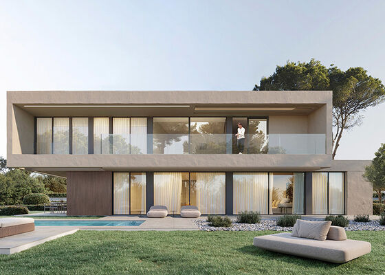 AS/NZS 표준 조립식 경량 강철 프레임 모듈러 주택 중국 패널화 시스템