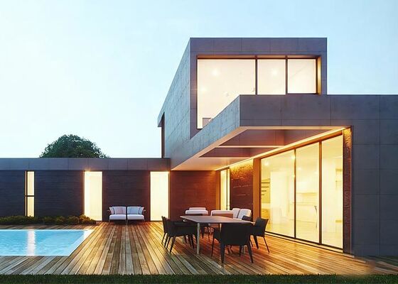 ICC-ES 인증 다층 강철 구조 빌라 조립식 경량 강철 주택