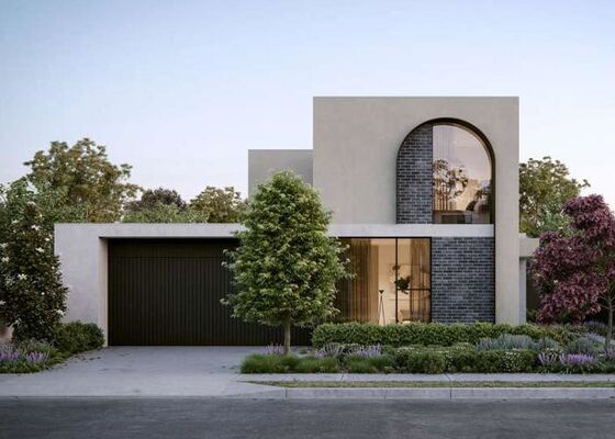 고급 2층 단독주택 조립식 경량 철골 주택