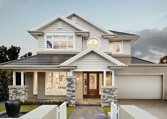 リゾート向けAS/US標準軽量鋼製フレームハウスヴィラモジュラーホーム