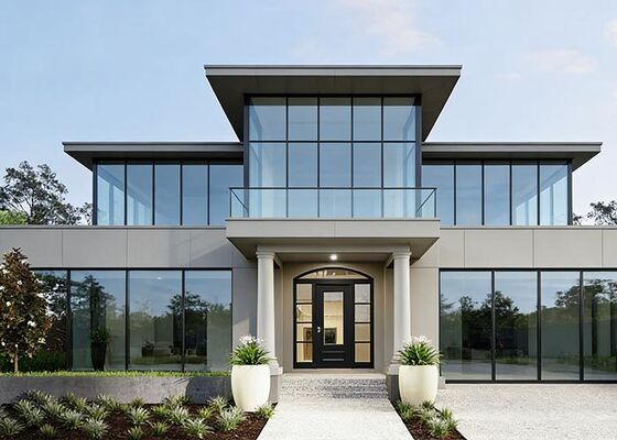 현대식 조립식 패널 주택 키트 모듈러 주택 AS/US 표준 경량 철골 주택 빌라