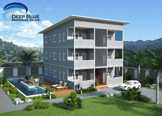 경량 철골 구조 조립식 소호 기숙사 아파트 | 맞춤형 건물 판매