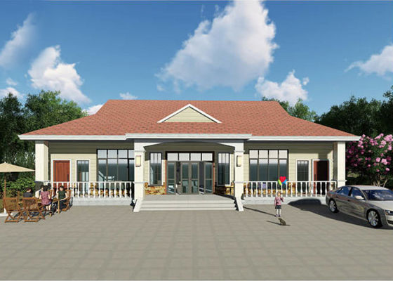 Aus 가구와 함께 한 가정 주택 가벼운 강철 전공형 모듈식 집 키트 빌라 CE 표준