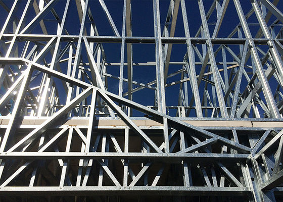 Light Steel Prefabricated House Apartment Buildings , Portable House Panelized Home Kits