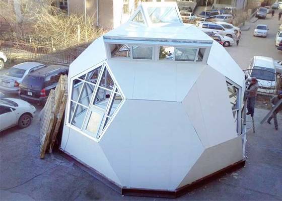 AS/NZS Standard Bungalow Prefab Tiny Homes Modern Prefab Dome Chalet Football House