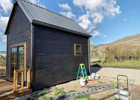 Resort Hotel Garden Studios: Prefab Light Gauge Steel Cabins  Ready To Build Modular Home