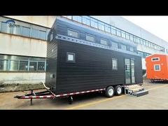 오스트레일리아 표준 모듈 주택과 함께 라이트 스틸 프리팩트 작은 바퀴에 집