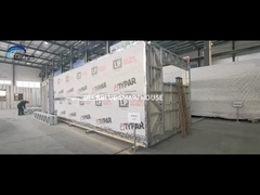 화이트 에코 친화적 전조 모빌 홈 / 가벼운 철강 로그 모빌 홈