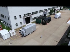 현대적 인 화려 한 트레일러 집 소형 집 모바일 집 바퀴 를 가지고 배송 할 준비가 되어 있습니다