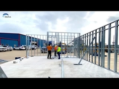 중앙 에어컨 시스템 및 2PAC 캐빈 석재 조리대가 있는 2 베드룸 조립식 주택